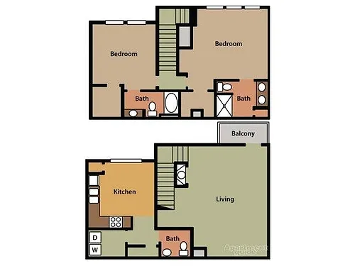 Floor plan Hawthorne