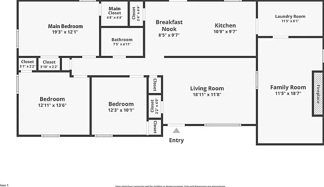 3 bed, 1.5 bath, 1250 sqft, $1,530 — Photo 2