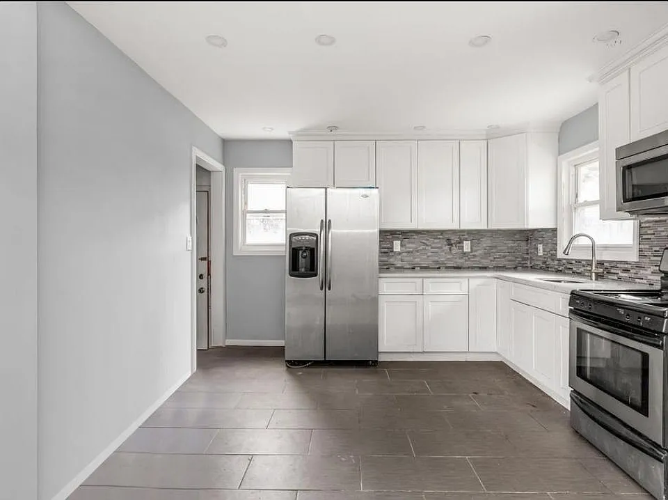 Family-friendly dining area with an open kitchen concept.