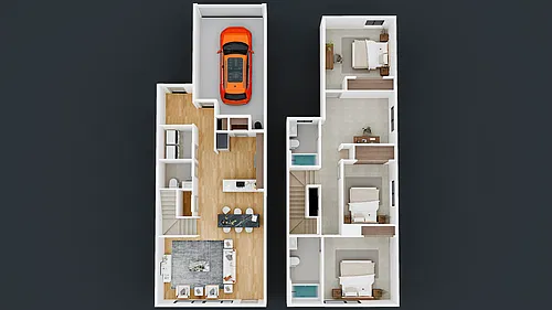 Floor plan Baystone (AU1700)