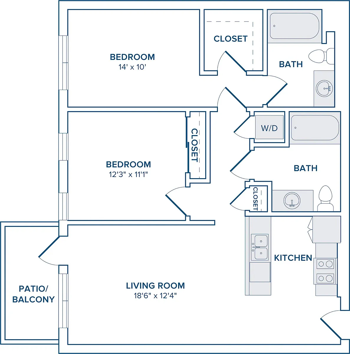 Floor plan B03