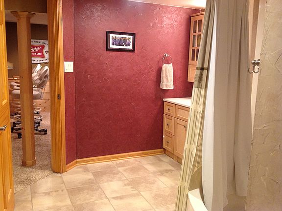 Basement bathroom