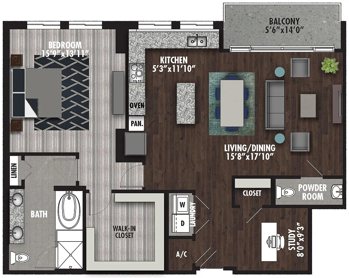 Floor plan DF
