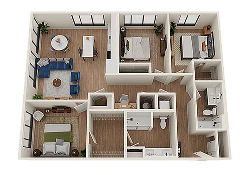 Floor plan C1