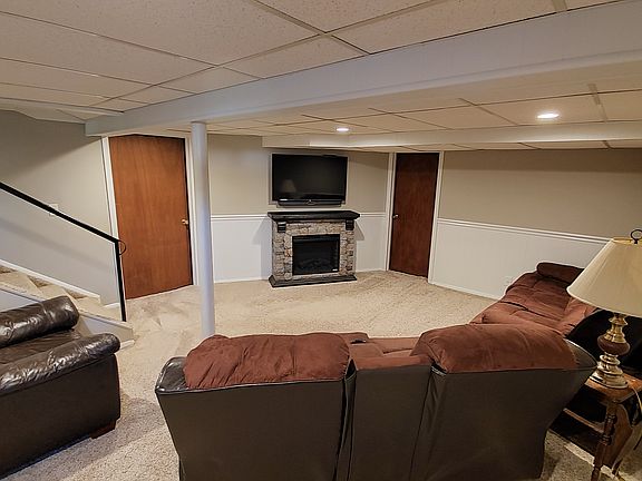 Lower level family room