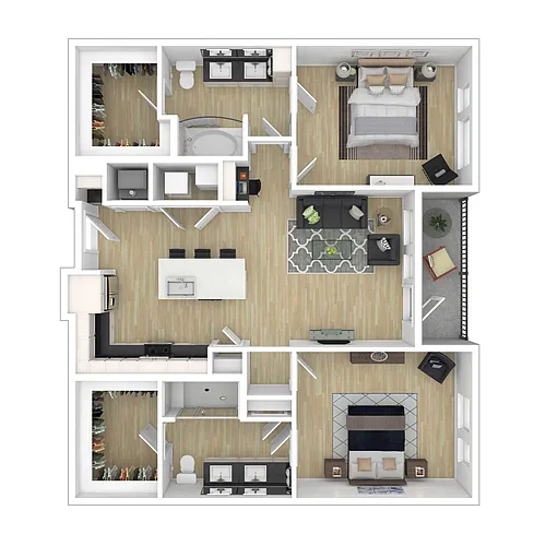 Floor plan B1