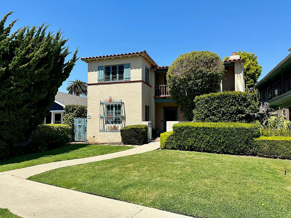 Historic Spanish-style property, two blocks from the beach.