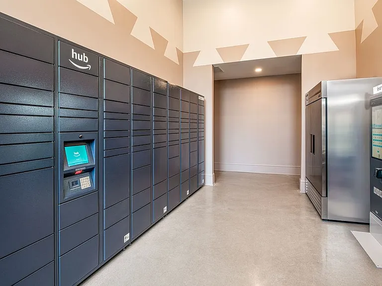 Package lockers for 24/7 package pickup