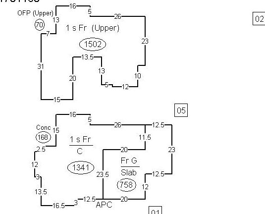 SQUARE FOOT FLOORPLAN
