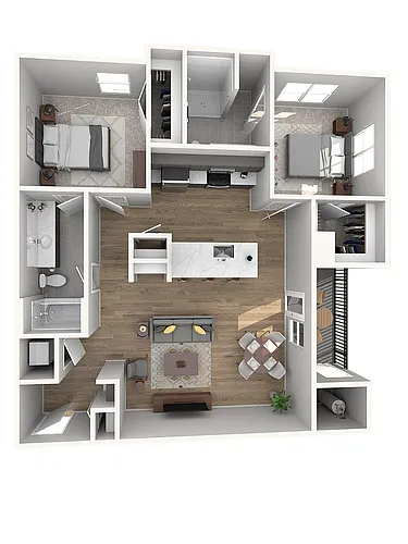 Floor plan B2-80 - B2-80