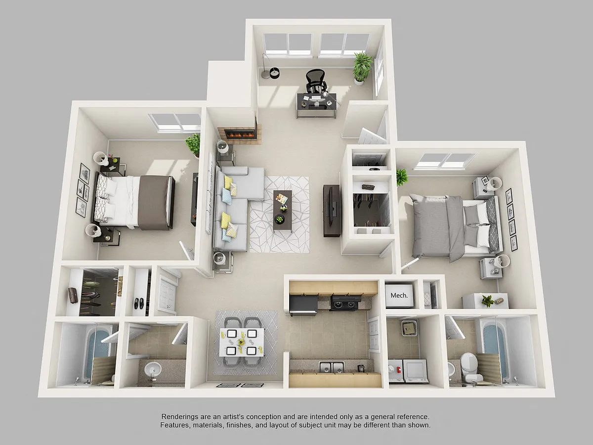 Floor plan B1