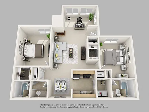 Floor plan B1