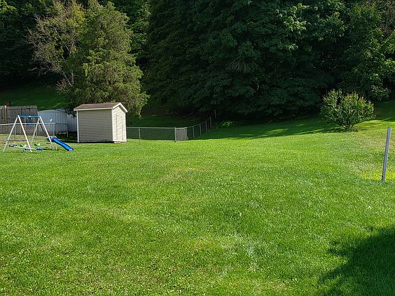 Large backyard