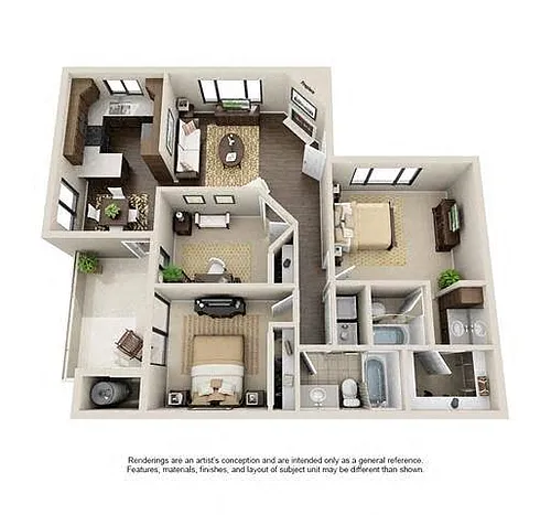 Floor plan Goldwater (Premium)