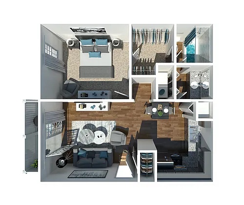 Floor plan The Cobalt