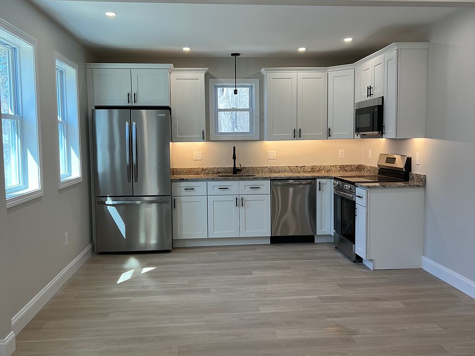 Open kitchen and living space