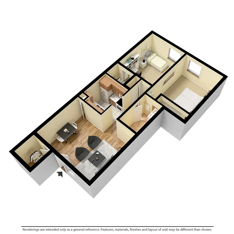 Floor plan B1