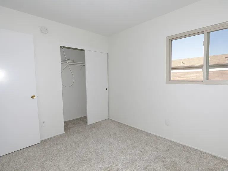 Second bedroom with closet