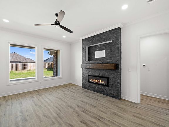 Unique electric fireplace