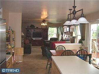 eat in kitchen looking toward family room