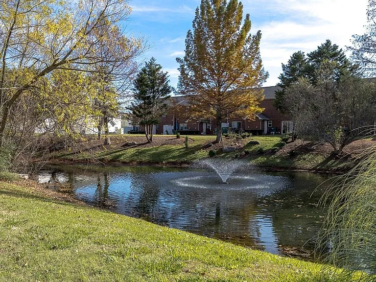 The beautiful subdivision pond offers a relaxing view on your drive home or to enjoy on a walk.