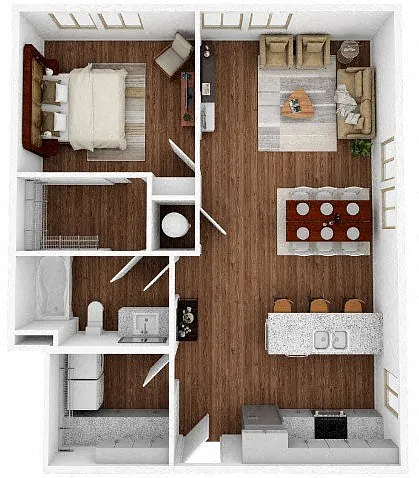 Floor plan The Garden
