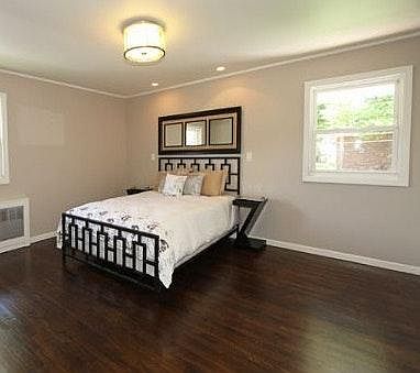 Nice size bedrooms with hardwood floors