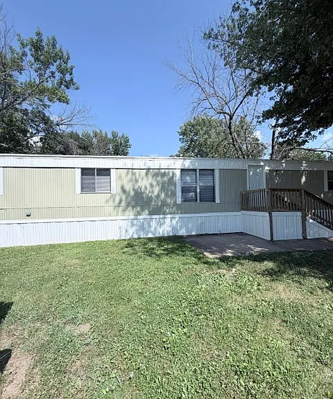 Large yard area