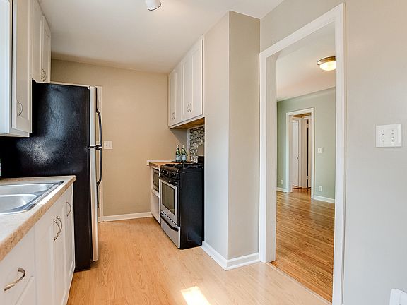 A lot of kitchen & storage.