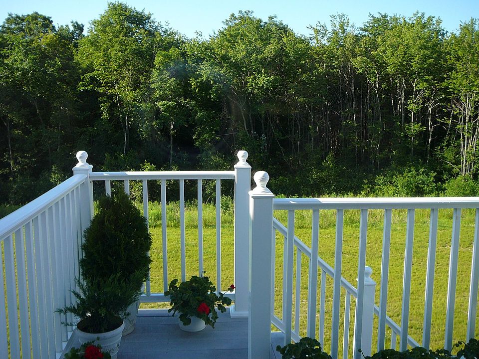 View from deck onto Nowell Ames State Park