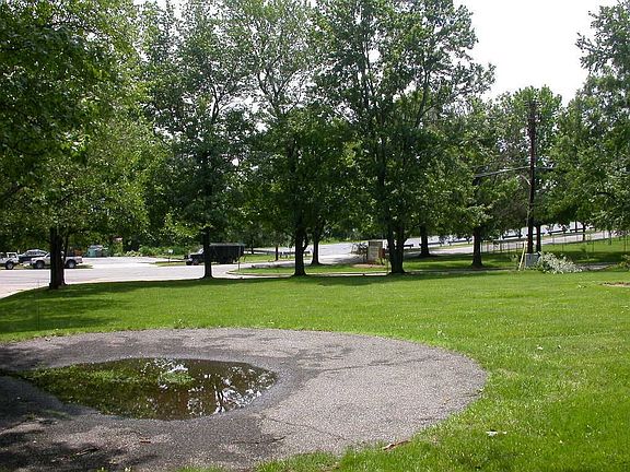 view from front patio