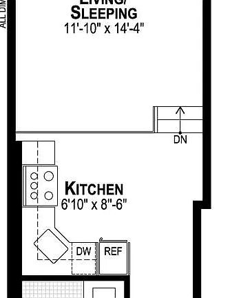 2nd image of 211 Thompson St APT 2J