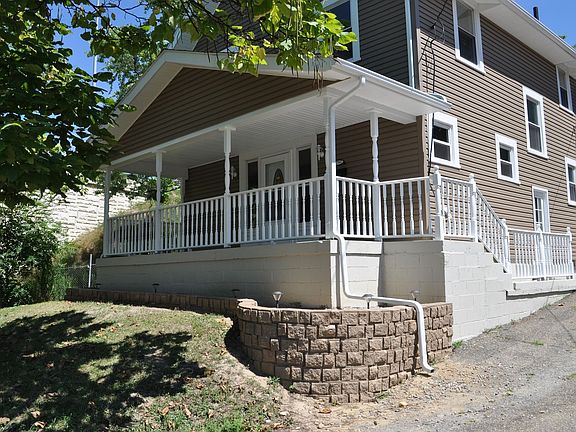 Newly built retaining wall