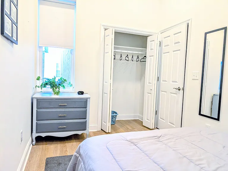 Ample closet space