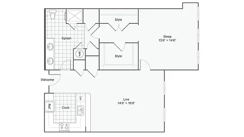 Floor plan A141