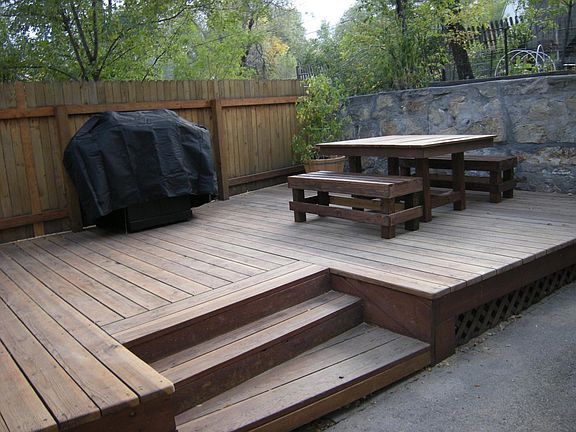 Back deck