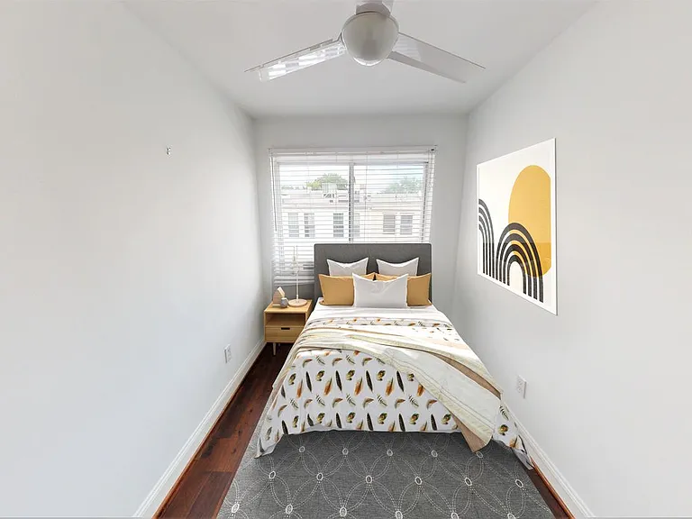 Bedroom 2. This image shows a virtually furnished space. Bedrooms come unfurnished.
