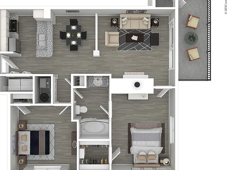 LuminEastCobb_3D_B1_2b1b_978sqft LuminEastCobb_3D_B1_2b1b_978sqft