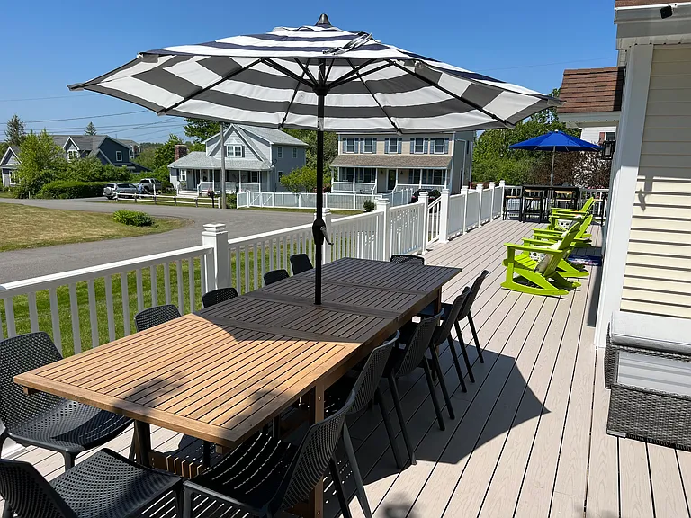 Deck View from Driveway