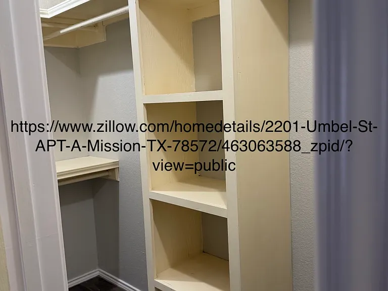 Master closet