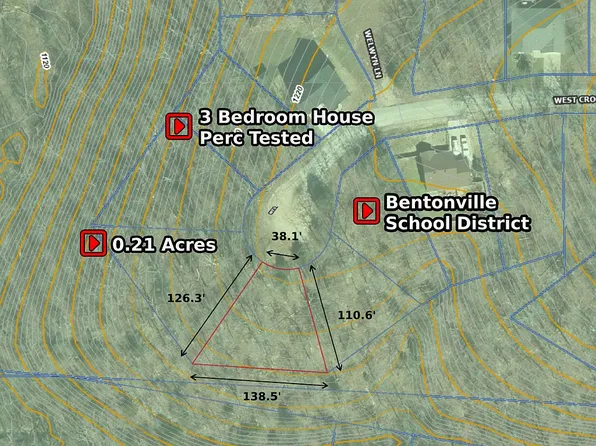 W Crook Ln, Bella Vista, AR 72714