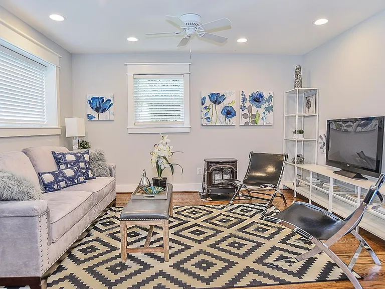 Large open floorplan living room
