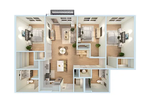 Floor plan C1