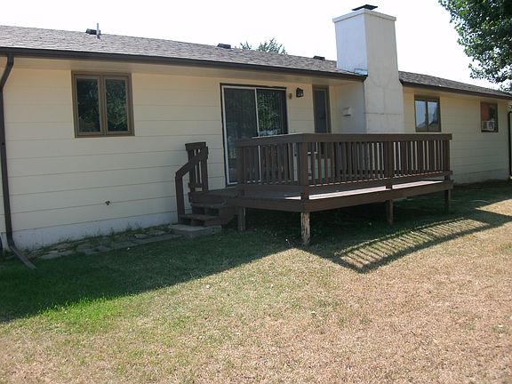 rear of home