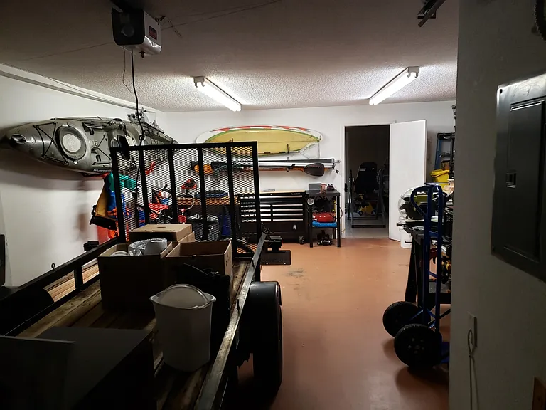 Old picture of garage for storage ideas.