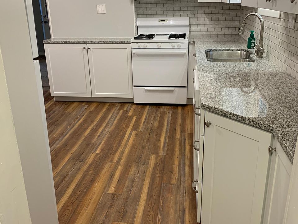 Kitchen view from laundry room.