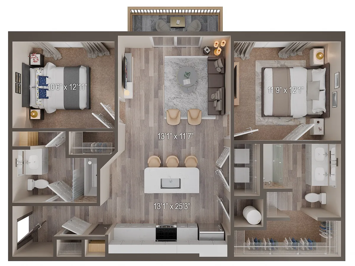 Floor plan Peridot
