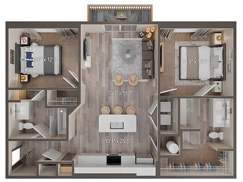 Floor plan Peridot