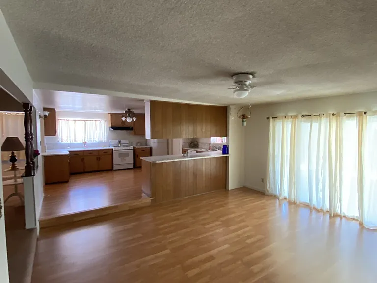 Family Room looking into Kitchen