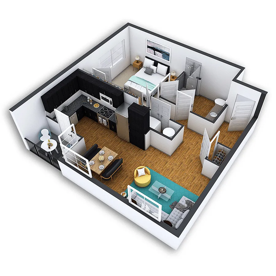 Floor plan Hale Platinum